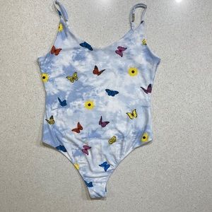 Size Medium Butterfly Bodysuit
